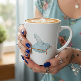 ガラスの靴 カフェラテマグ