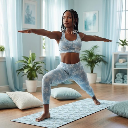 ガラスの靴 ヨガマット