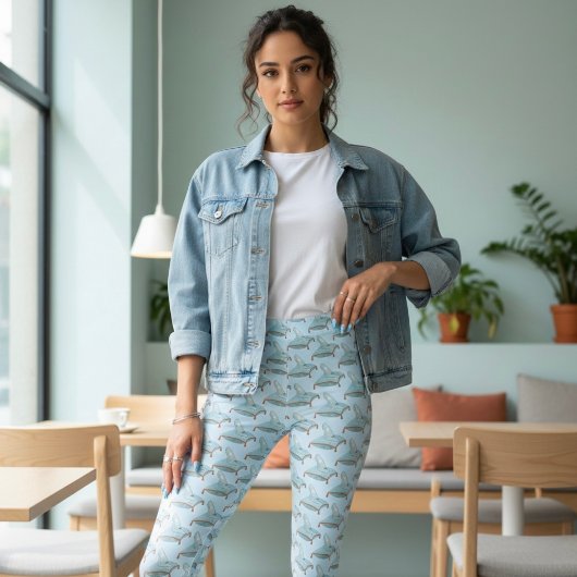 ガラスの靴 レギンス