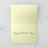 「ガラスの馬、バレンタインの愛」~グリーティングカード シーズンカード (内部)