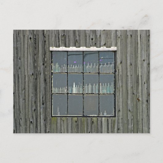 ガラスはがきより後ろガラス ポストカード (正面)