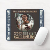 ガラスはほとんど空の宇宙マウスパッド マウスパッド (マウス)