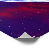 ガラスびんの中の惑星 | AIアートポスター ポスター (角)