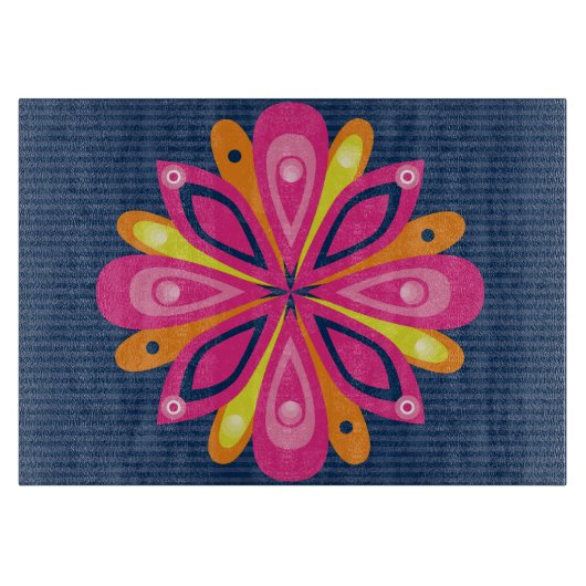 ガラスまな板の破烈海軍 カッティングボード (正面)