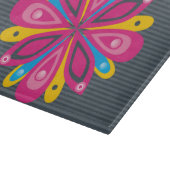 ガラスまな板は灰色を破烈させました カッティングボード (角)