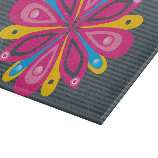 ガラスまな板は灰色を破烈させました カッティングボード (角)