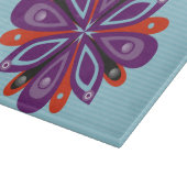 ガラスまな板は青を破烈させました カッティングボード (角)