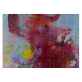 ガラスまな板8x11のオリジナルの芸術 カッティングボード