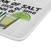 ガラスまな板-生命、ライム、塩、テキーラ! カッティングボード (角)