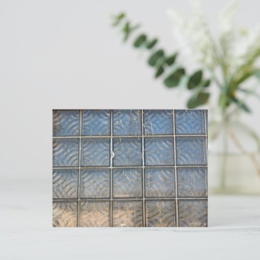 ガラスれんが ポストカード (スタンド正面)