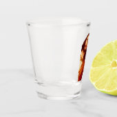 ガラスを撃ったあのイエスを見た ショットグラス (左)