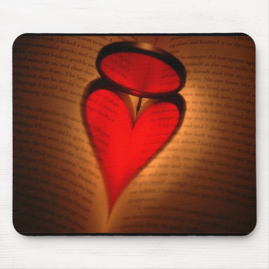 ガラスを通して マウスパッド (正面)