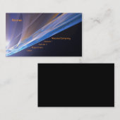 ガラスを通して 名刺 (正面/裏面)