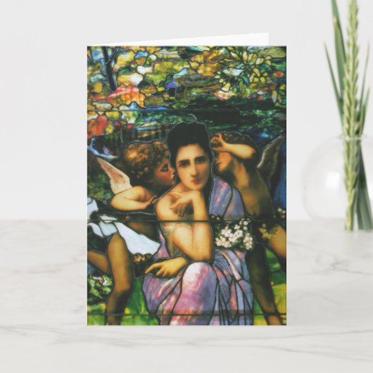 ガラスウィンドウアーツバイルイティファニーカード カード (正面)