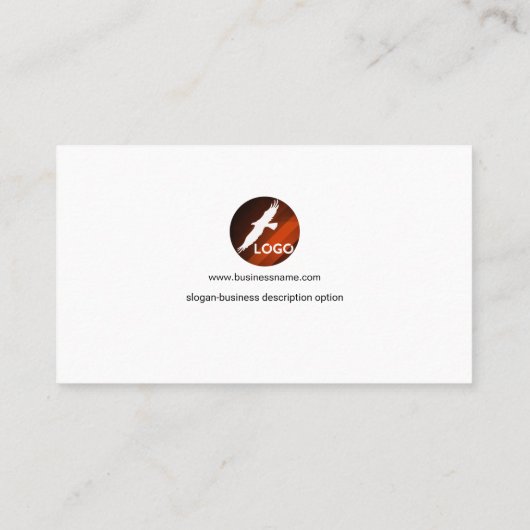 ガラスエレガントなブラウンAdminの名刺を汚して下さい 名刺 (裏面)