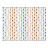 ガラスオブレッドホワイトロゼグラスワイナリーワイン恋人 テーブルクロス (正面(横))