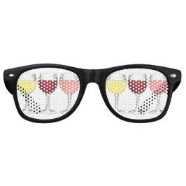 ガラスオブレッドホワイトロゼグラスワイナリーワイン恋人 レトロサングラス