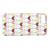 ガラスオブレッドホワイトロゼグラスワイナリーワイン恋人 Case-Mate iPhoneケース (裏面(横))