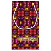 ガラスオーナメントパターン抱き枕 スモールペーパーバッグ (裏面)