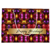 ガラスオーナメントパターン抱き枕 ラージペーパーバッグ (裏面)