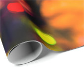 ガラスオーナメントボール、明るいライト ラッピングペーパー (ロールコーナー)