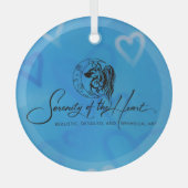 ガラスオーナメント – セレニティ・オブ・ザ・ハート (正面)