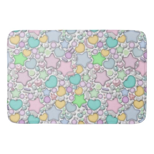 ガラスオーナメント バスマット (正面)