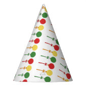 ガラスオーナメント パーティーハット (左)