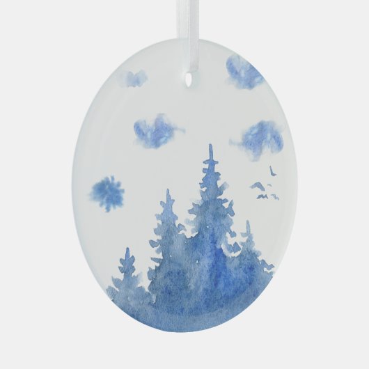 ガラスオーナメント – 冬 (正面右)