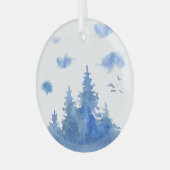 ガラスオーナメント – 冬 (正面左)