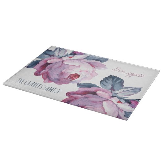 ガラスカスタムの切り取りボードあなたのテキストを追加する カッティングボード (角)