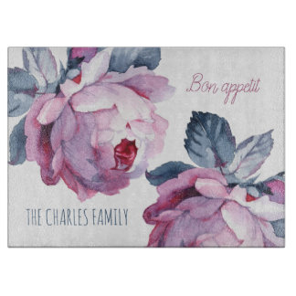 ガラスカスタムの切り取りボードあなたのテキストを追加する カッティングボード