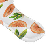 ガラスカスタムオレンジ色の水彩、キッチン カッティングボード (角)