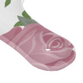 ガラスカスタム製ファミリー水彩花 カッティングボード (角)