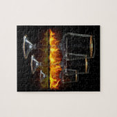 ガラスカバーの下のアート ジグソーパズル (横)