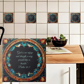 ガラスカラフルフェイクのカスタマイズ可能な聖句 タイル