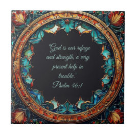 ガラスカラフルフェイクのカスタマイズ可能な聖句 タイル