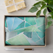 ガラスカラフルモザイクアートティッシュペーパー 薄葉紙 (ギフト)