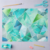 ガラスカラフルモザイクアートティッシュペーパー 薄葉紙 (クラフト)