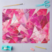 ガラスカラフルモザイクアートティッシュペーパー 薄葉紙 (クラフト)