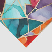 ガラスカラフルモザイクアートティッシュペーパー 薄葉紙 (詳細)