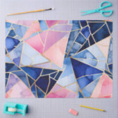 ガラスカラフルモザイクアートティッシュペーパー 薄葉紙 (クラフト)