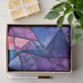 ガラスカラフルモザイクアートティッシュペーパー 薄葉紙 (ギフト)