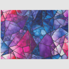 ガラスカラフルモザイクアートティッシュペーパー 薄葉紙