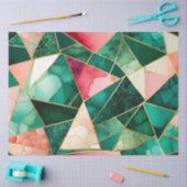 ガラスカラフルモザイクアートティッシュペーパー 薄葉紙 (クラフト)