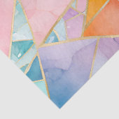 ガラスカラフルモザイクアートティッシュペーパー 薄葉紙 (詳細)