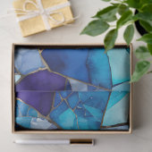 ガラスカラフルモザイクアートティッシュペーパー 薄葉紙 (ギフト)