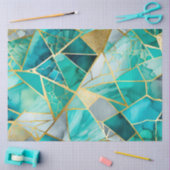 ガラスカラフルモザイクアートティッシュペーパー 薄葉紙 (クラフト)