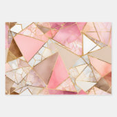 ガラスカラフルモザイクアートラッピング紙シート ラッピングペーパーシート (正面2)