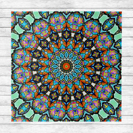 ガラスカラフル吹ボール曼荼羅 ジグソーパズル